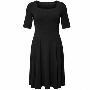 Evan Picone Mob Wife‎ Black Dress Size 8 NWT